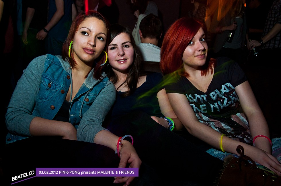 PINK-PONG presents MALENTE & FRIENDS