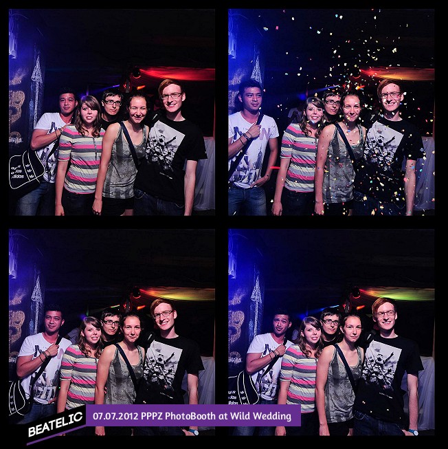 PPPZ PhotoBooth at Wild Wedding