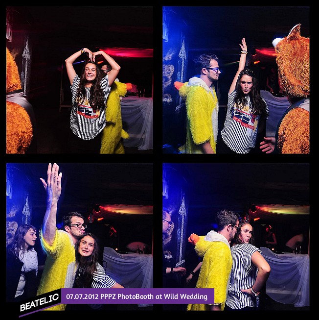 PPPZ PhotoBooth at Wild Wedding