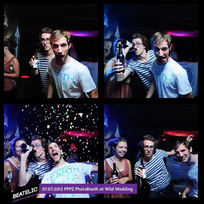PPPZ PhotoBooth at Wild Wedding