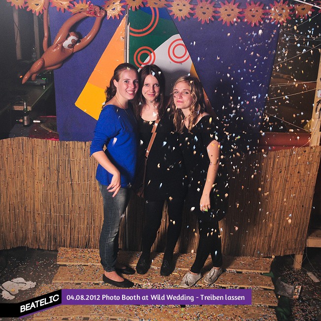 Photo Booth at Wild Wedding - Treiben lassen