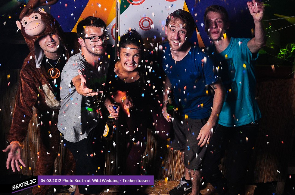Photo Booth at Wild Wedding - Treiben lassen