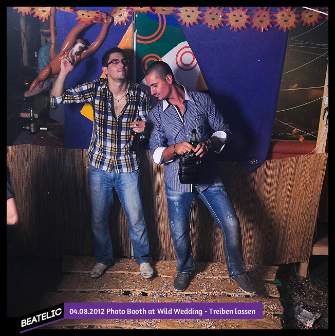 Photo Booth at Wild Wedding - Treiben lassen