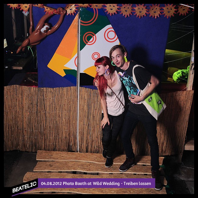 Photo Booth at Wild Wedding - Treiben lassen