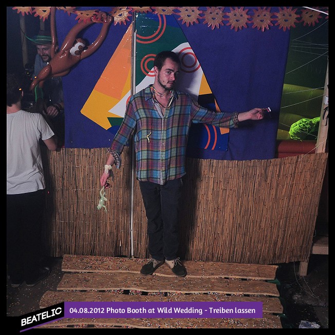 Photo Booth at Wild Wedding - Treiben lassen