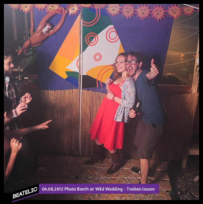 Photo Booth at Wild Wedding - Treiben lassen