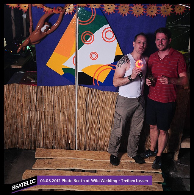 Photo Booth at Wild Wedding - Treiben lassen