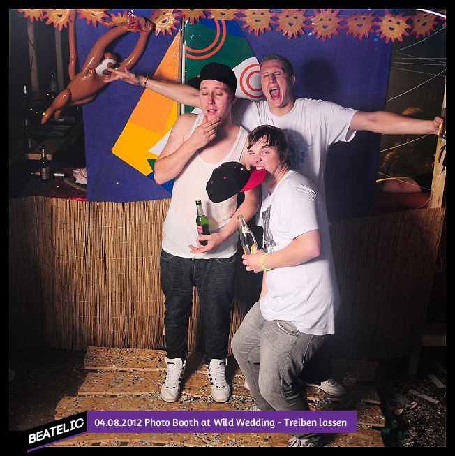 Photo Booth at Wild Wedding - Treiben lassen