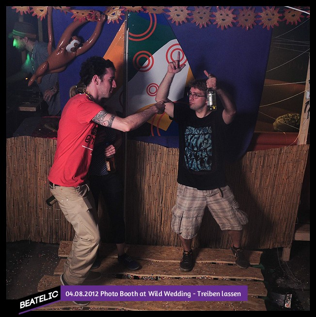 Photo Booth at Wild Wedding - Treiben lassen