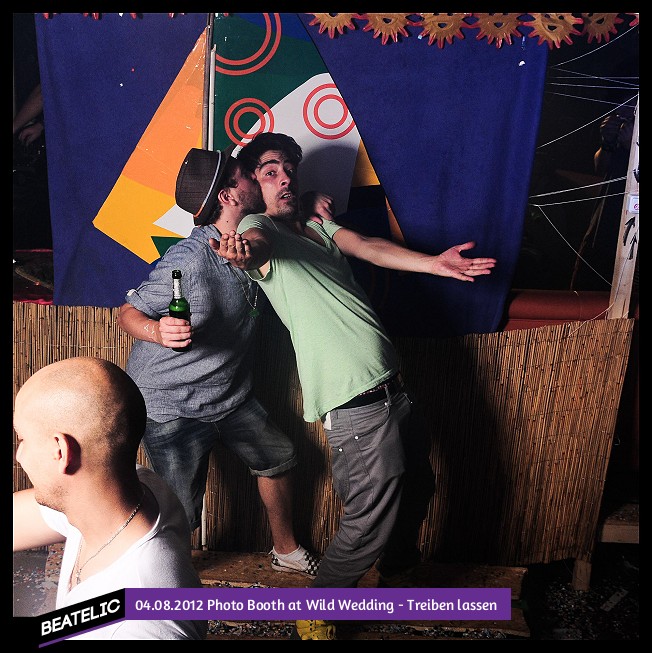 Photo Booth at Wild Wedding - Treiben lassen