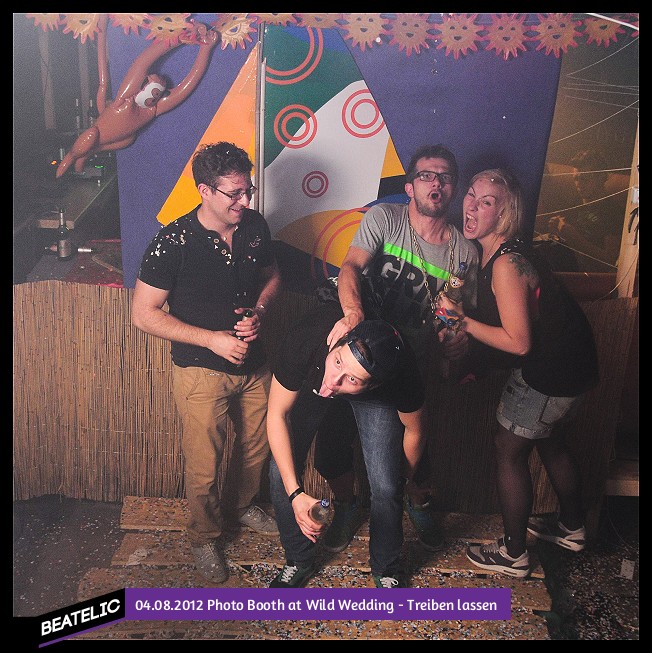 Photo Booth at Wild Wedding - Treiben lassen