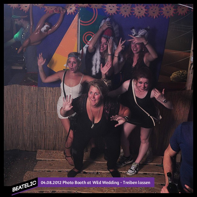 Photo Booth at Wild Wedding - Treiben lassen