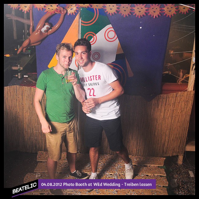 Photo Booth at Wild Wedding - Treiben lassen