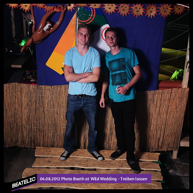 Photo Booth at Wild Wedding - Treiben lassen