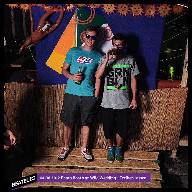 Photo Booth at Wild Wedding - Treiben lassen