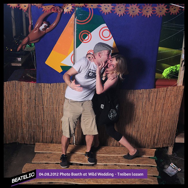 Photo Booth at Wild Wedding - Treiben lassen