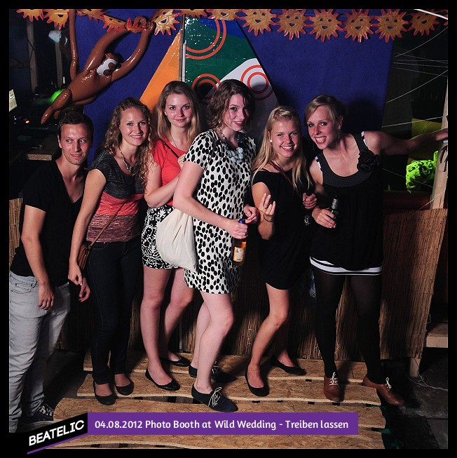 Photo Booth at Wild Wedding - Treiben lassen