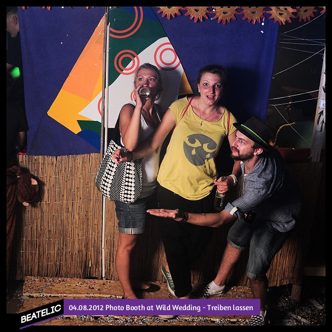 Photo Booth at Wild Wedding - Treiben lassen