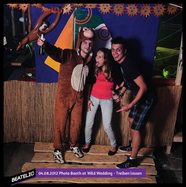 Photo Booth at Wild Wedding - Treiben lassen