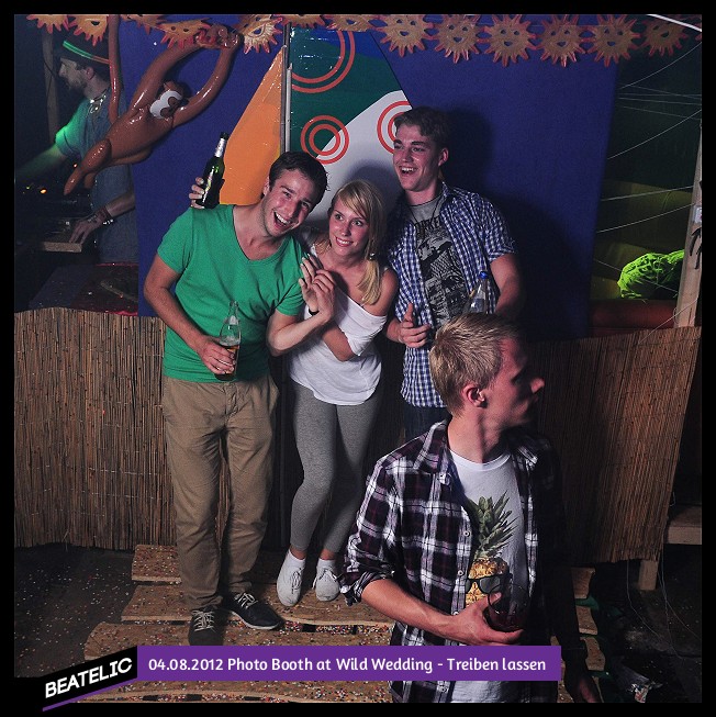 Photo Booth at Wild Wedding - Treiben lassen