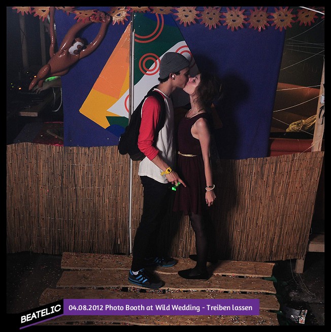 Photo Booth at Wild Wedding - Treiben lassen