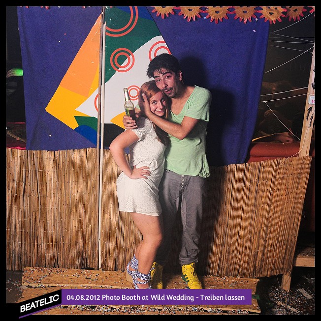 Photo Booth at Wild Wedding - Treiben lassen