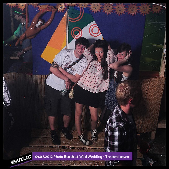 Photo Booth at Wild Wedding - Treiben lassen