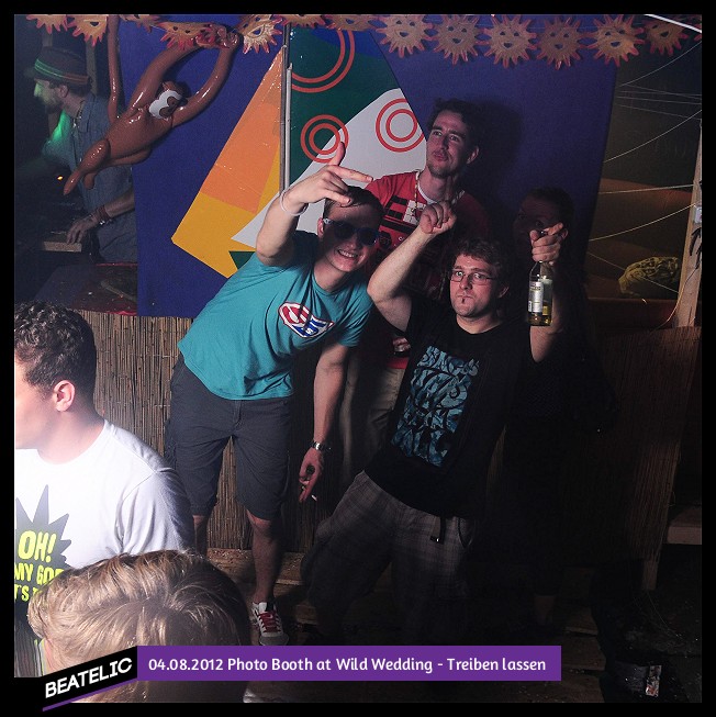 Photo Booth at Wild Wedding - Treiben lassen