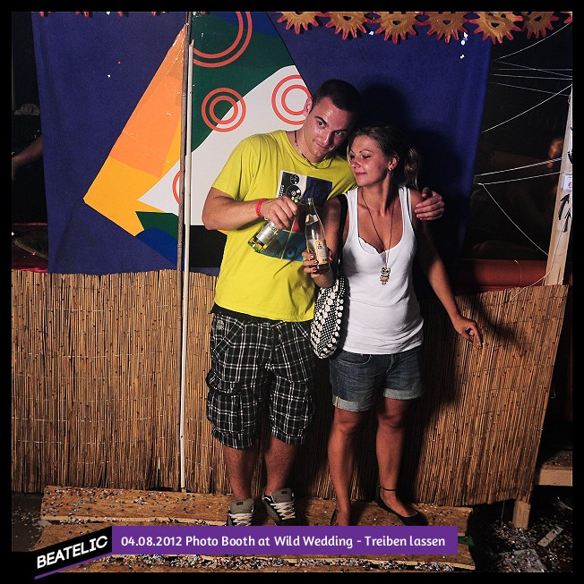 Photo Booth at Wild Wedding - Treiben lassen