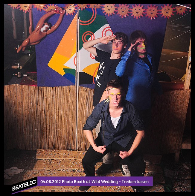 Photo Booth at Wild Wedding - Treiben lassen