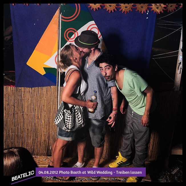 Photo Booth at Wild Wedding - Treiben lassen