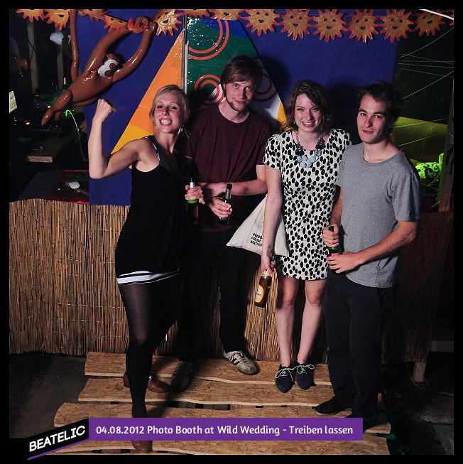 Photo Booth at Wild Wedding - Treiben lassen