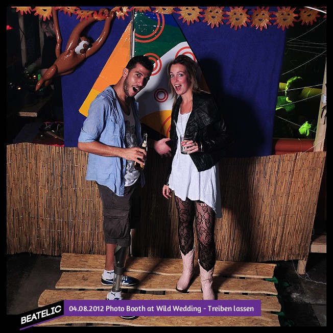 Photo Booth at Wild Wedding - Treiben lassen