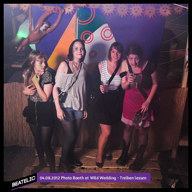 Photo Booth at Wild Wedding - Treiben lassen