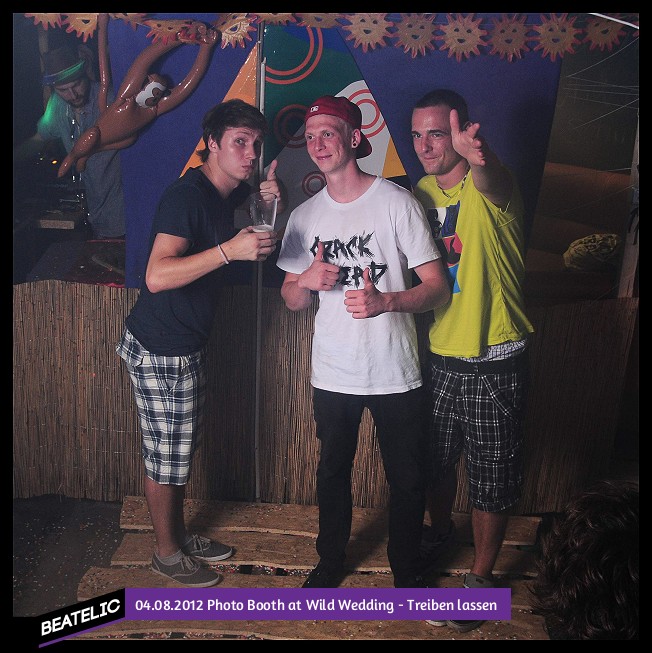 Photo Booth at Wild Wedding - Treiben lassen