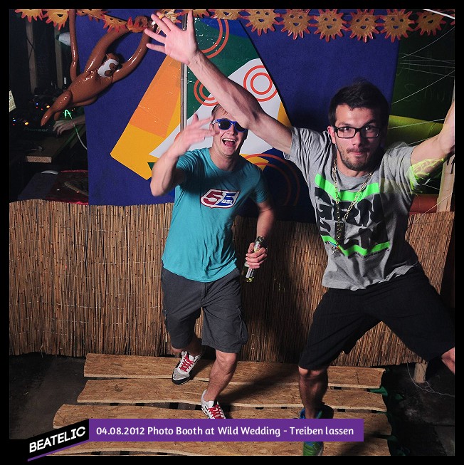 Photo Booth at Wild Wedding - Treiben lassen