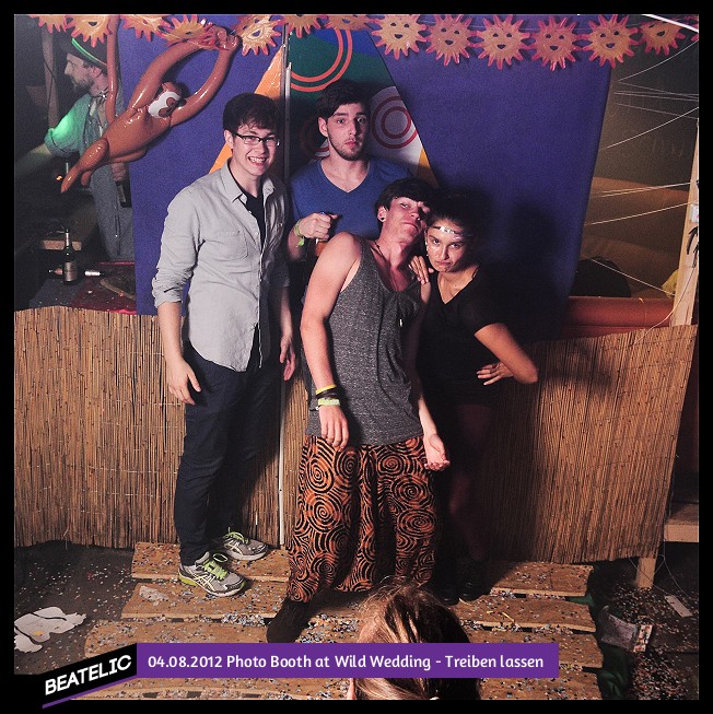 Photo Booth at Wild Wedding - Treiben lassen