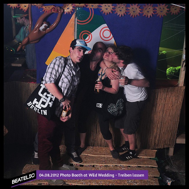 Photo Booth at Wild Wedding - Treiben lassen