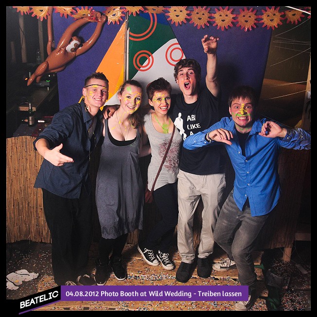 Photo Booth at Wild Wedding - Treiben lassen
