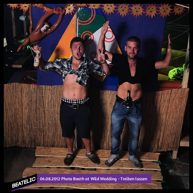 Photo Booth at Wild Wedding - Treiben lassen