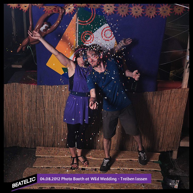 Photo Booth at Wild Wedding - Treiben lassen