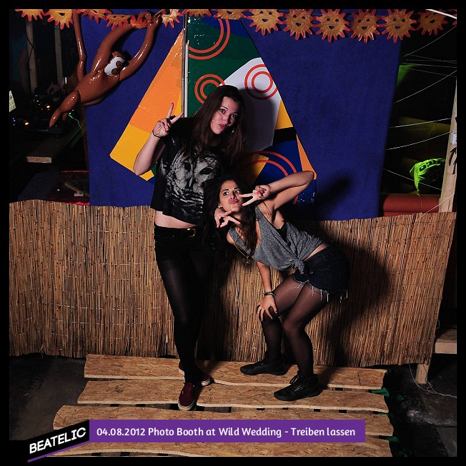 Photo Booth at Wild Wedding - Treiben lassen