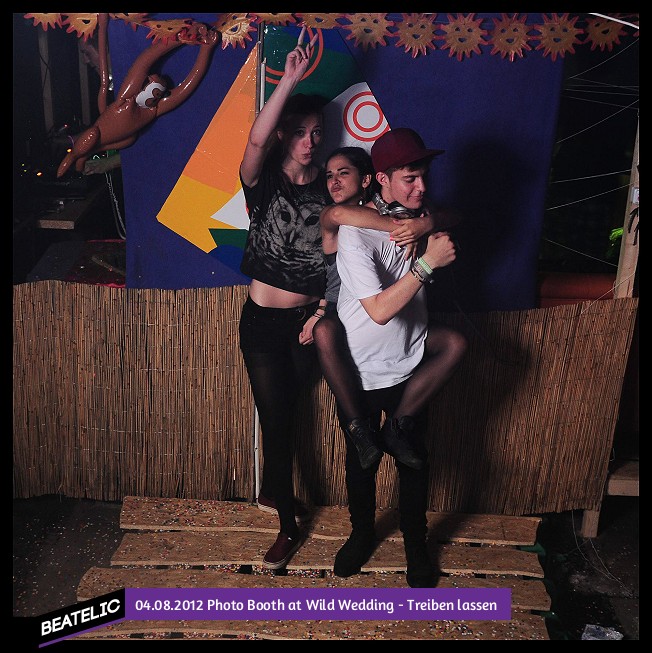 Photo Booth at Wild Wedding - Treiben lassen