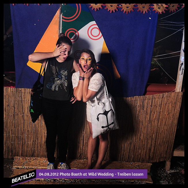 Photo Booth at Wild Wedding - Treiben lassen