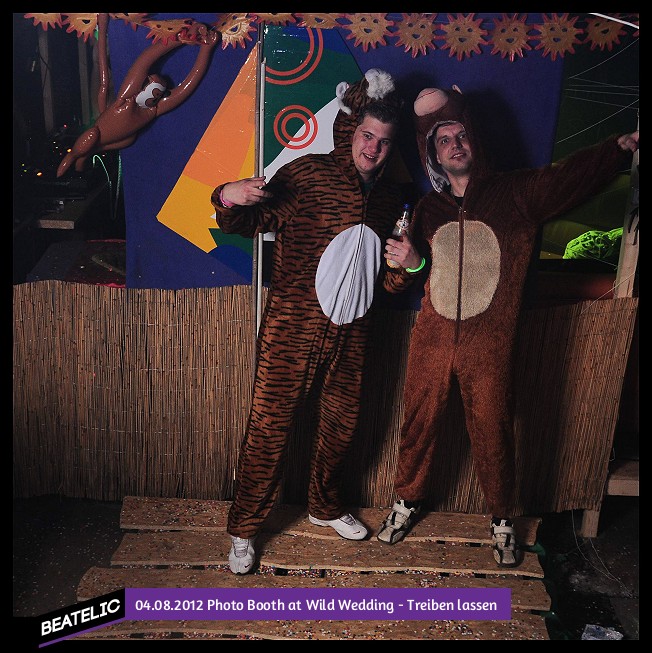 Photo Booth at Wild Wedding - Treiben lassen