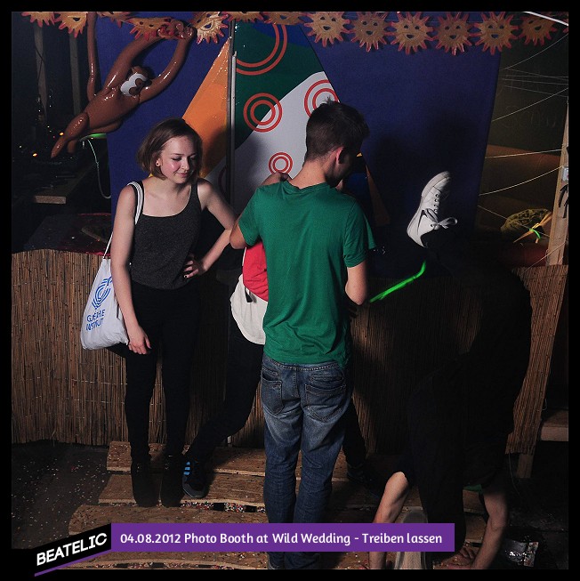 Photo Booth at Wild Wedding - Treiben lassen