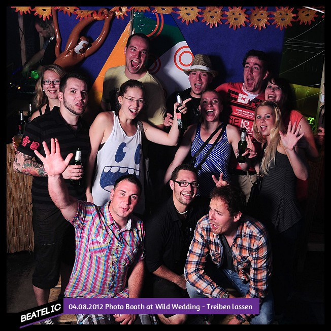 Photo Booth at Wild Wedding - Treiben lassen