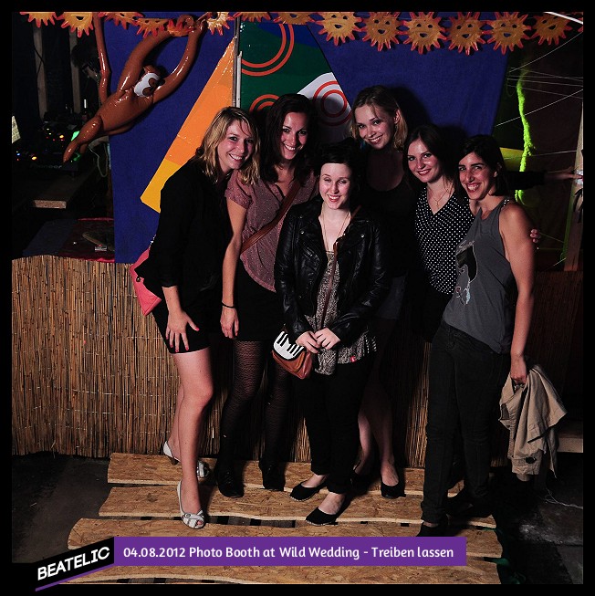 Photo Booth at Wild Wedding - Treiben lassen