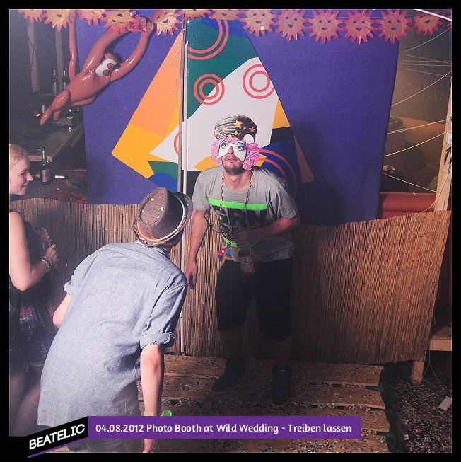 Photo Booth at Wild Wedding - Treiben lassen