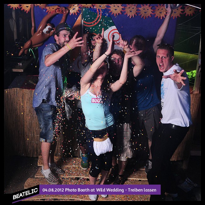 Photo Booth at Wild Wedding - Treiben lassen
